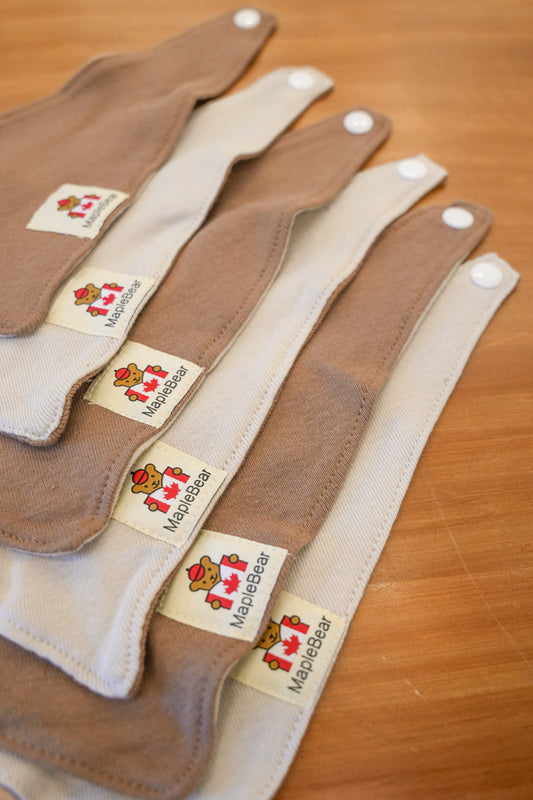 Infant Reversible Bib Set (Set of 6)